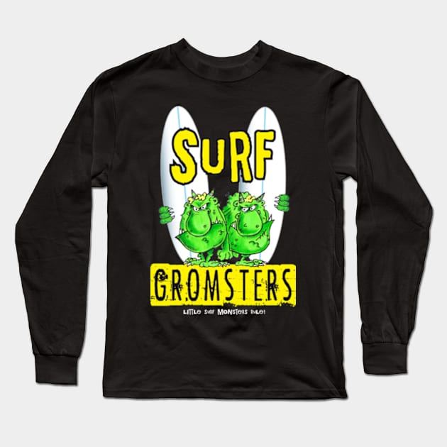 Surf Gromster #1 Long Sleeve T-Shirt by brendanjohnson